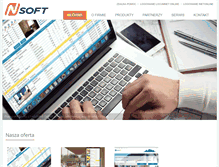 Tablet Screenshot of nsoft.com.pl